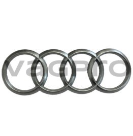 Audi logo motor afdekking motorplaat embleem